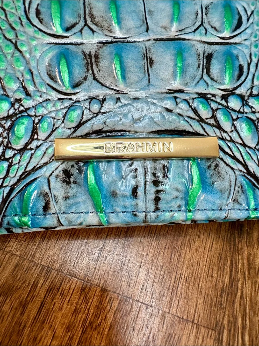 Brahmin EUC Ady - Multi Esplanade (solid) - Metallic - LIKE NEW - Back Eye - Picture 9 of 15